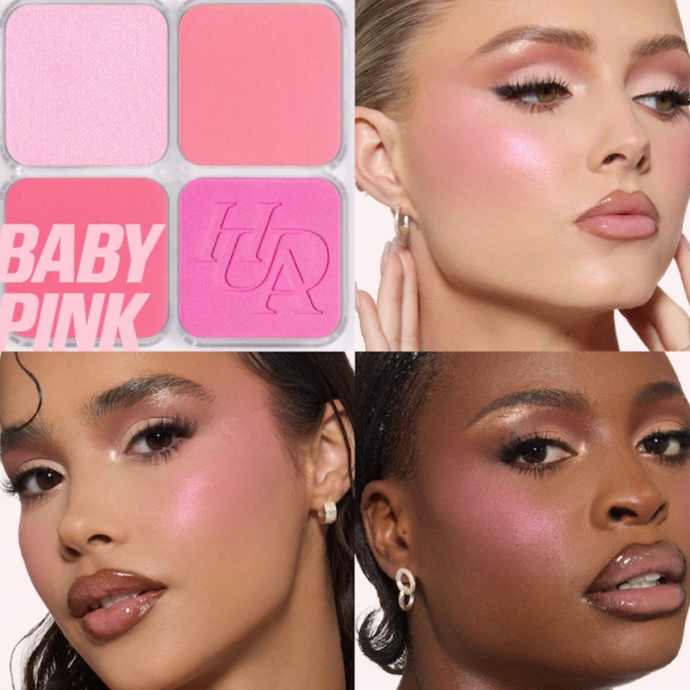 NEW HUDA BEAUTY 
Blush Filter Blurring Blushlighters Palette